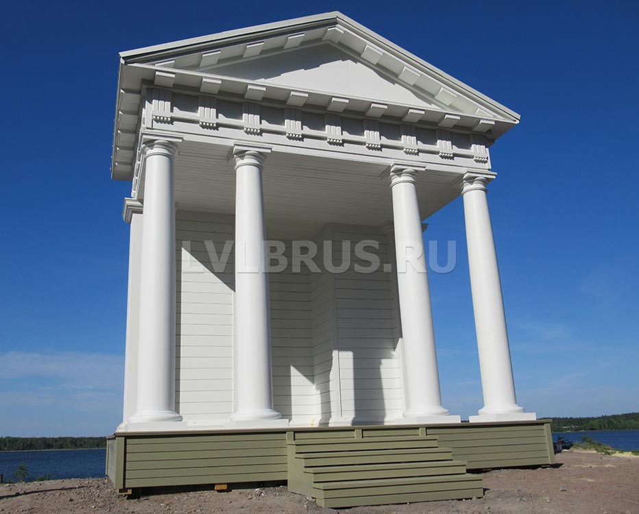 Храм Нептуна в парке Монрепо